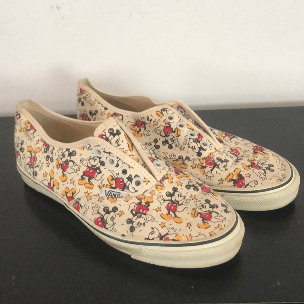Mickey Mouse vans. Size 7.5